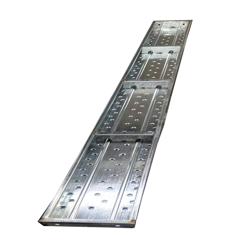 建筑工地热镀锌钢跳板脚手架走道板电厂隧道防滑脚踏板钢跳板
