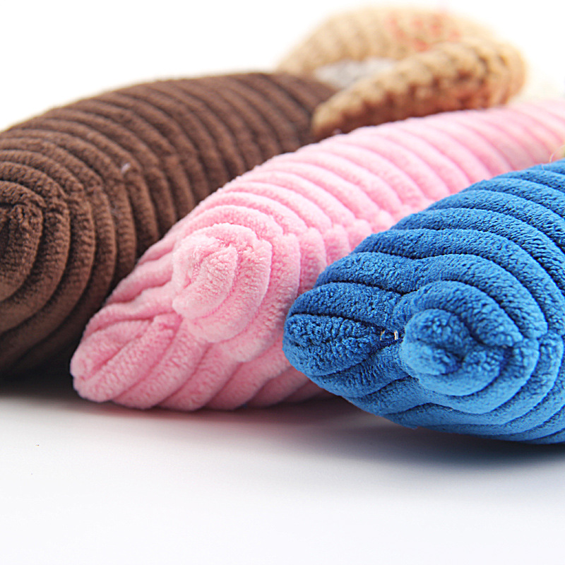 厂家直销 玉米绒木偶宠物耐咬发声玩具 狗狗毛绒玩具批发