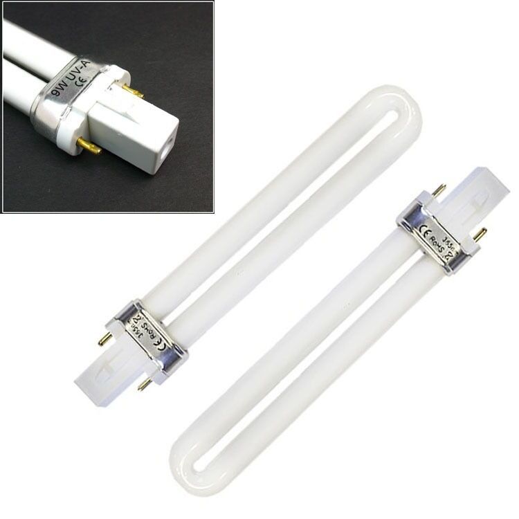 美甲光疗灯灯管 9瓦U型灯管 美甲用品 美甲工具 光疗机灯管9W