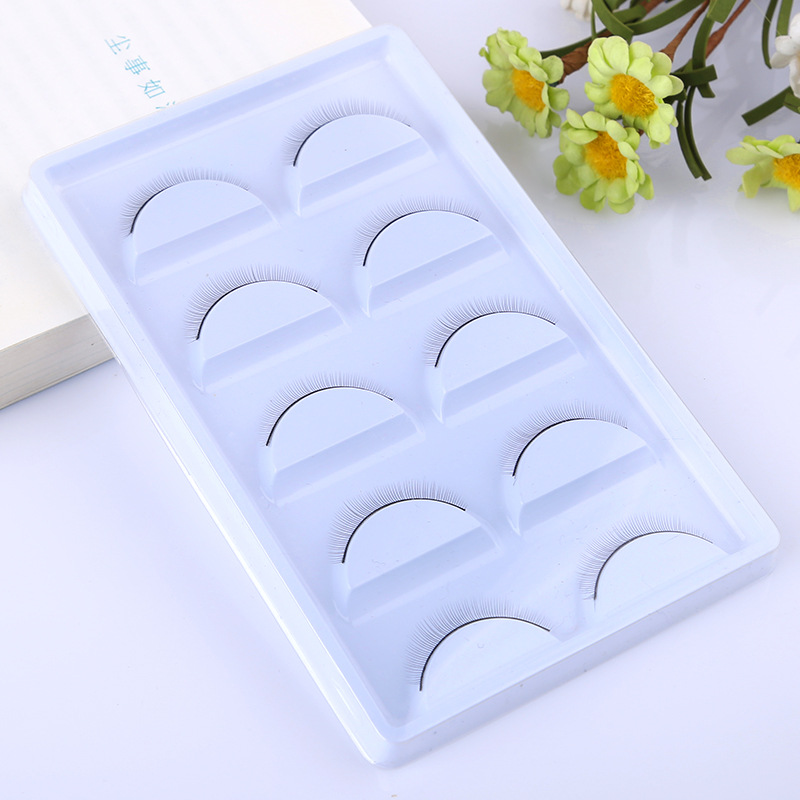 经销批发头模上练习用假睫毛5对盒装美容院新手联系嫁接软毛