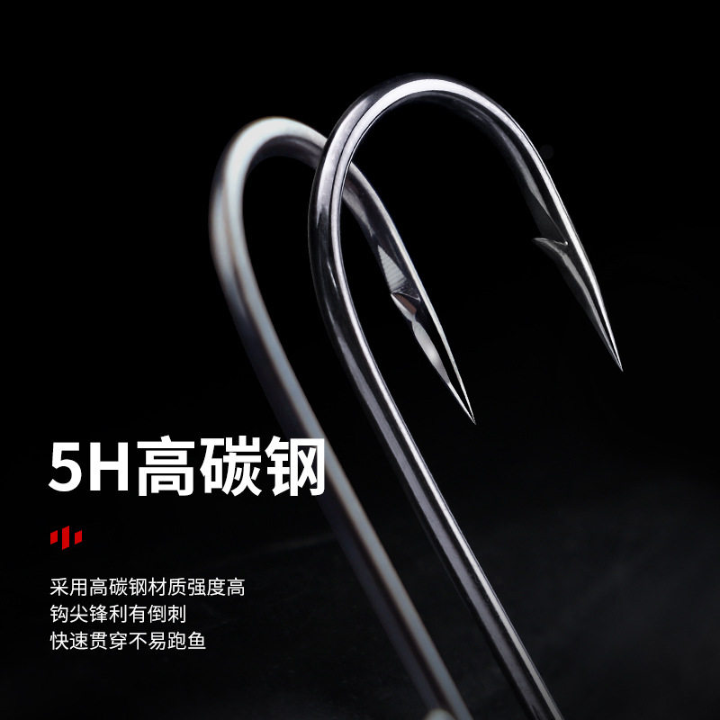 新款内德铅头钩 鲈鱼钩路亚软饵黑坑钓鱼钩鳜鱼钩