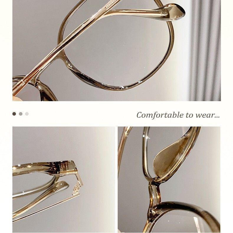 新款超轻百搭素颜老花眼镜中老年防蓝光眼镜男女同款时尚老花眼镜