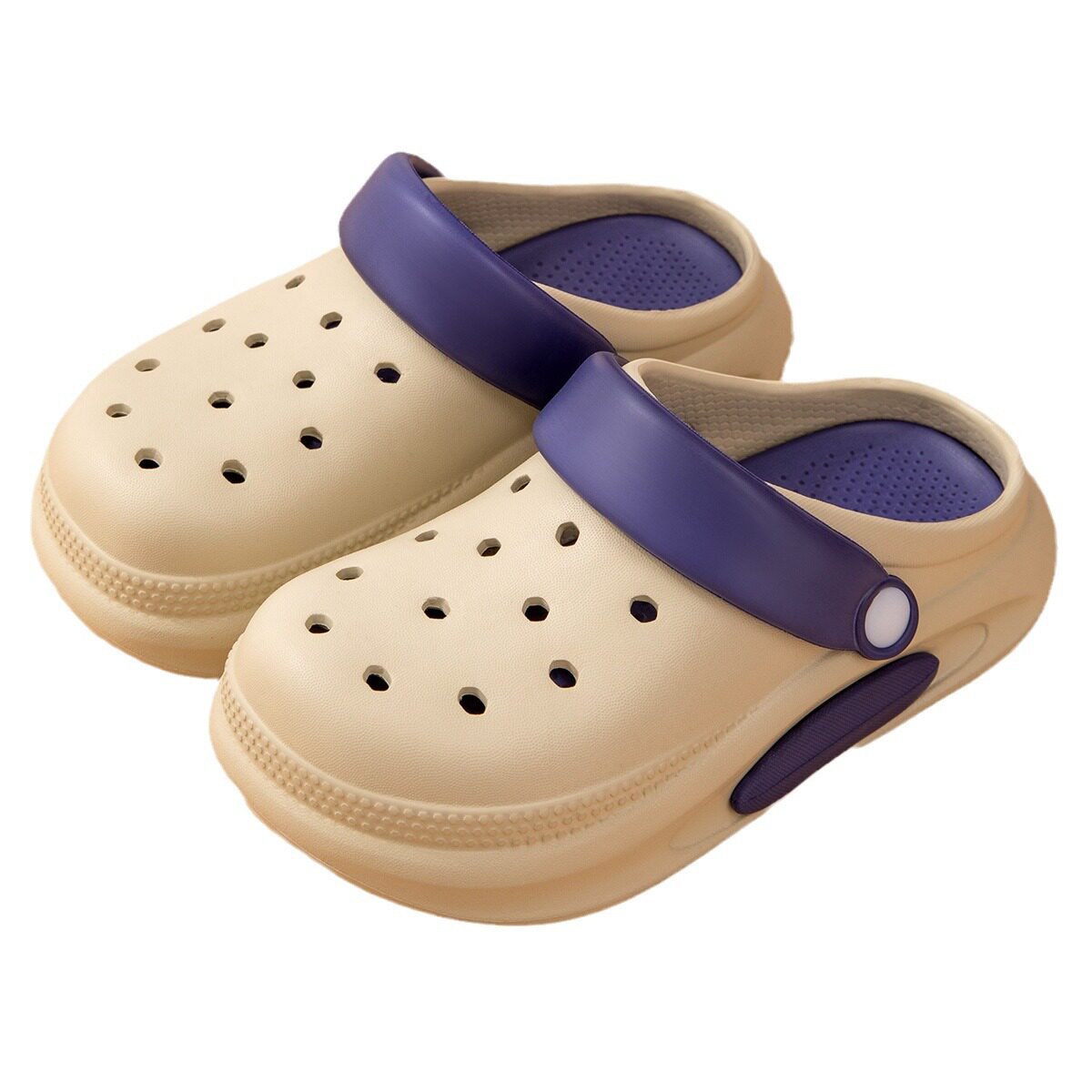 儿童洞洞鞋男童2025新款夏季女孩凉拖鞋eva软底防滑宝宝拖鞋外穿