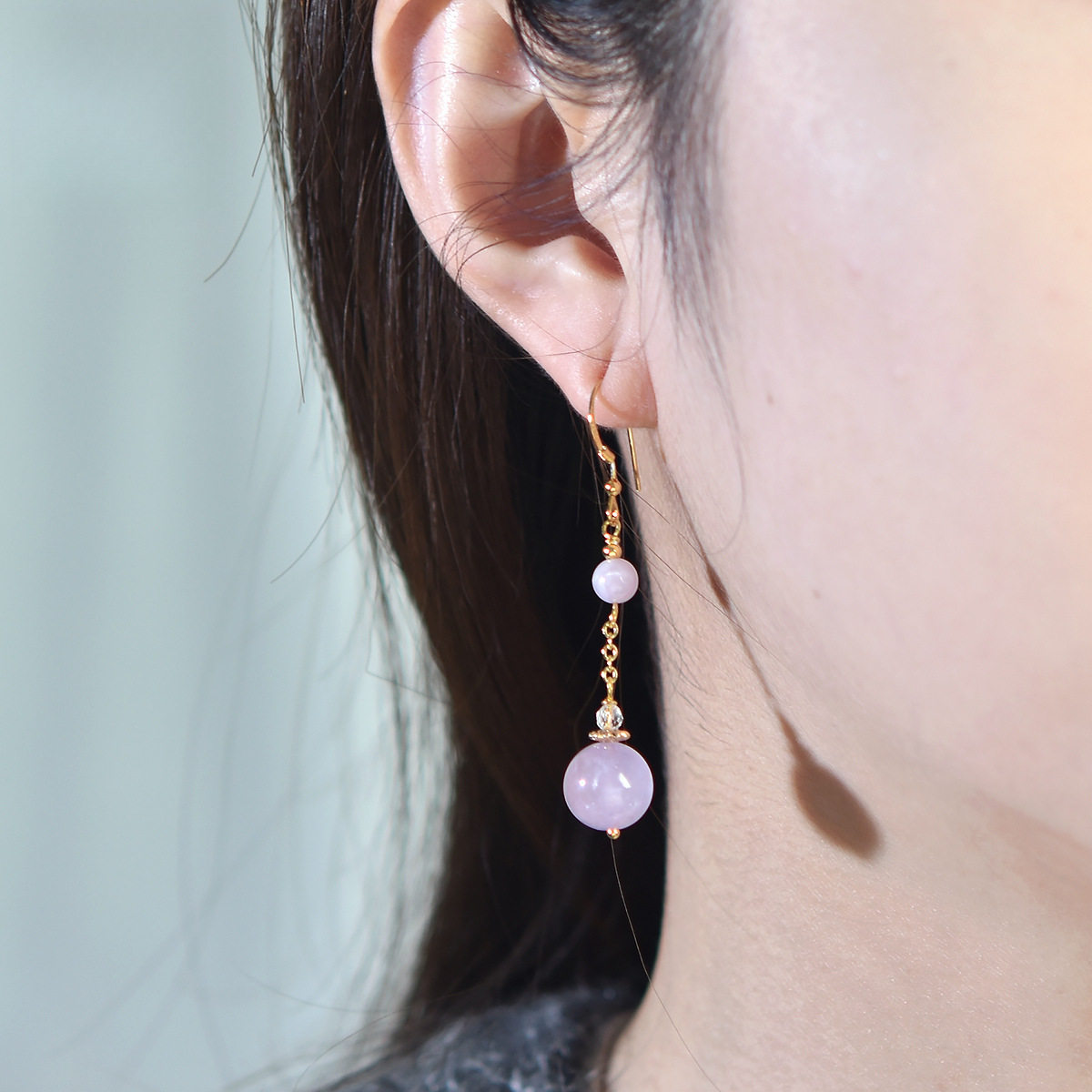 Violet Dream — Natural Amethyst Crystal Earrings