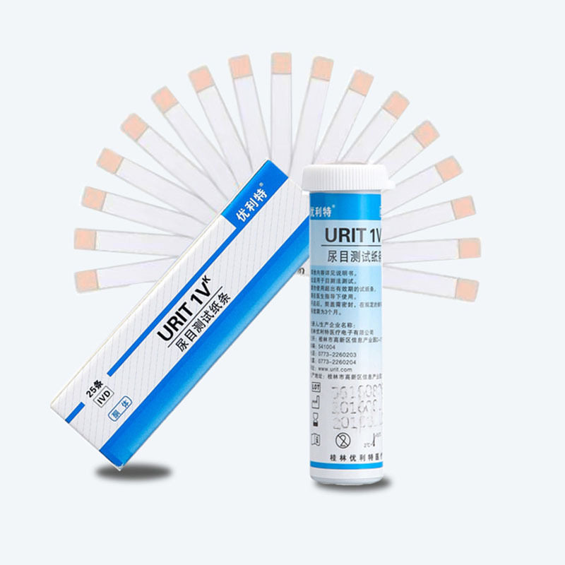 优利特1vk尿酮体试纸尿目测试条生酮检测25条/盒检测试纸
