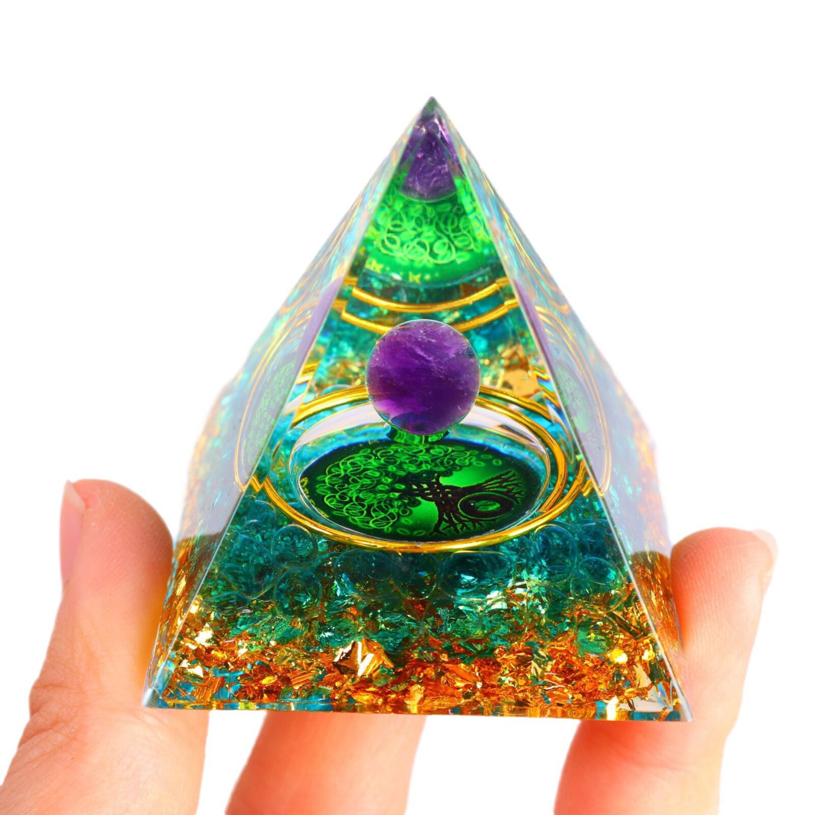 Myriad Blessings — Multi-Crystal Gemstone Money Tree