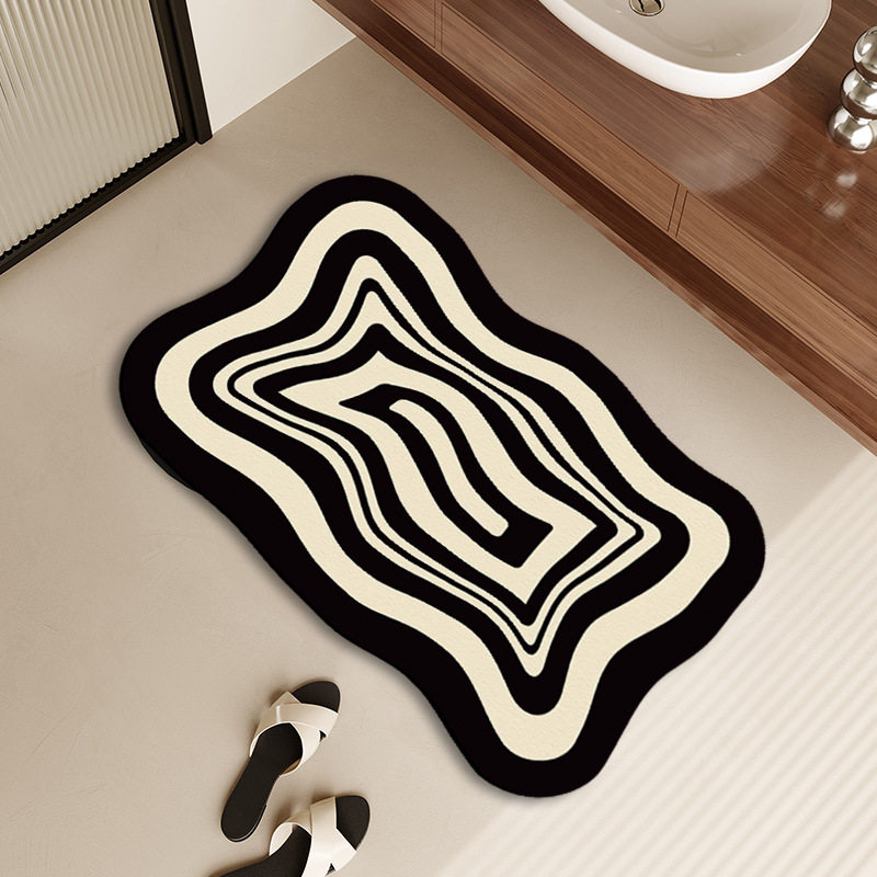 多材质异形地毯卫浴门口防滑吸水脚垫卫生间垫子浴室干湿分离