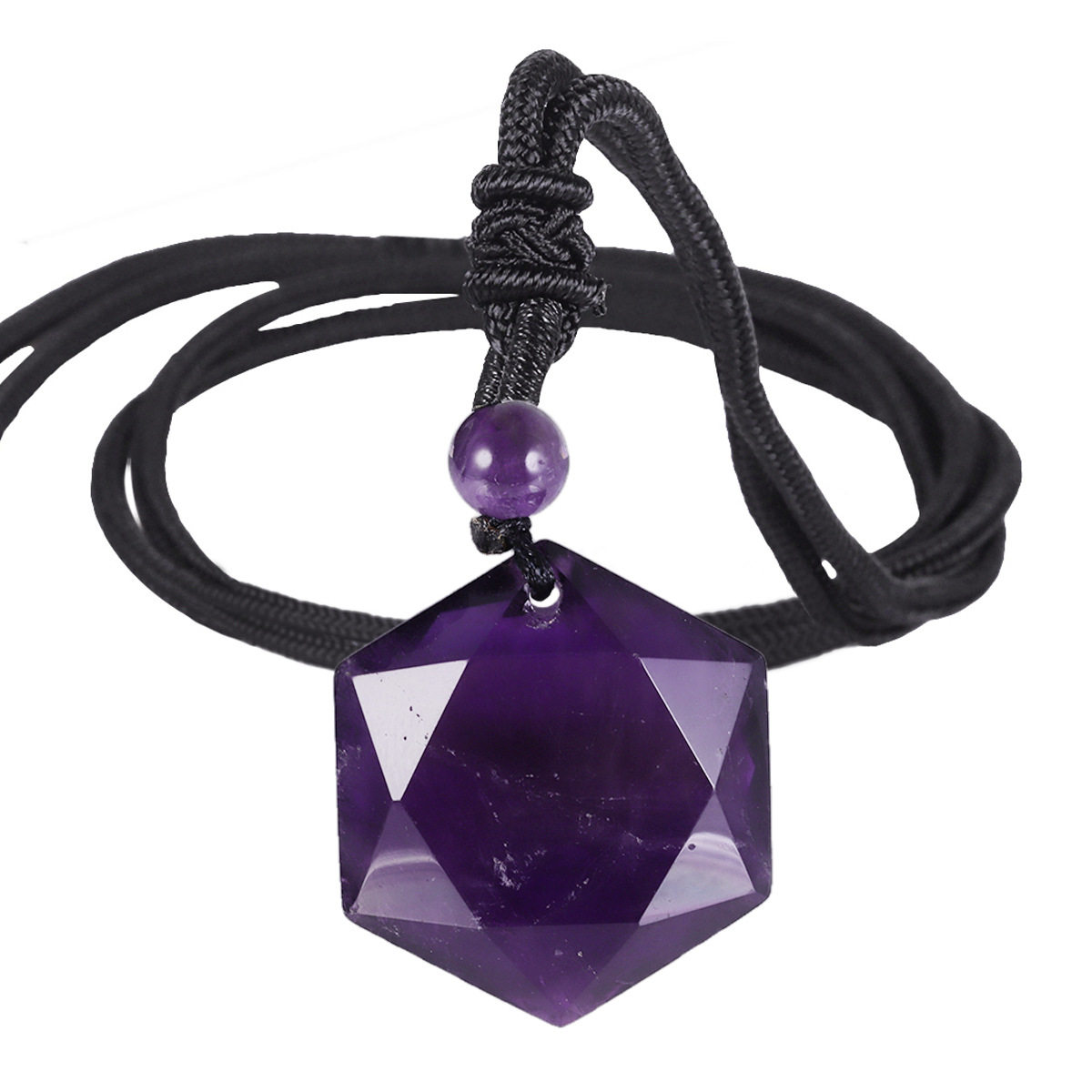 Faceted Crystal Necklace