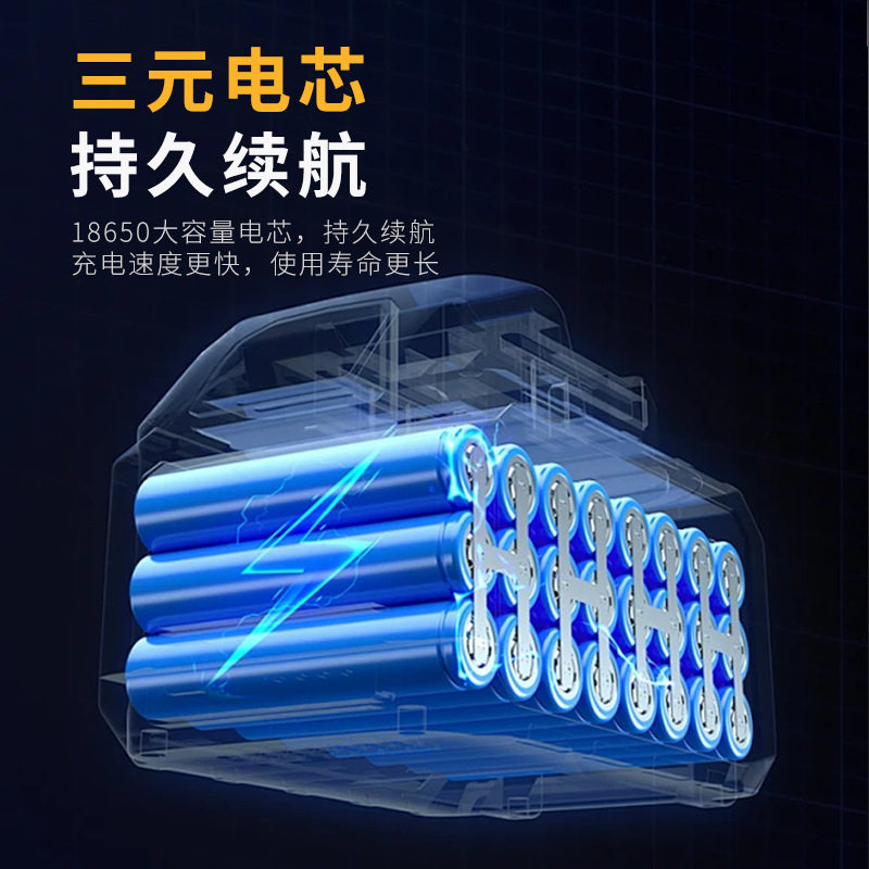 拓普锐锂电钻无刷冲击手枪转家用充电式打孔工具多功能电动螺丝刀