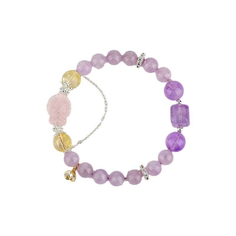Lavender Amethyst Bracelet