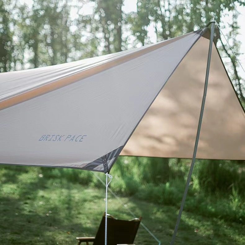 户外天幕超轻帐篷露营野餐防晒雨凉棚野营炊布六角遮阳棚用品装备
