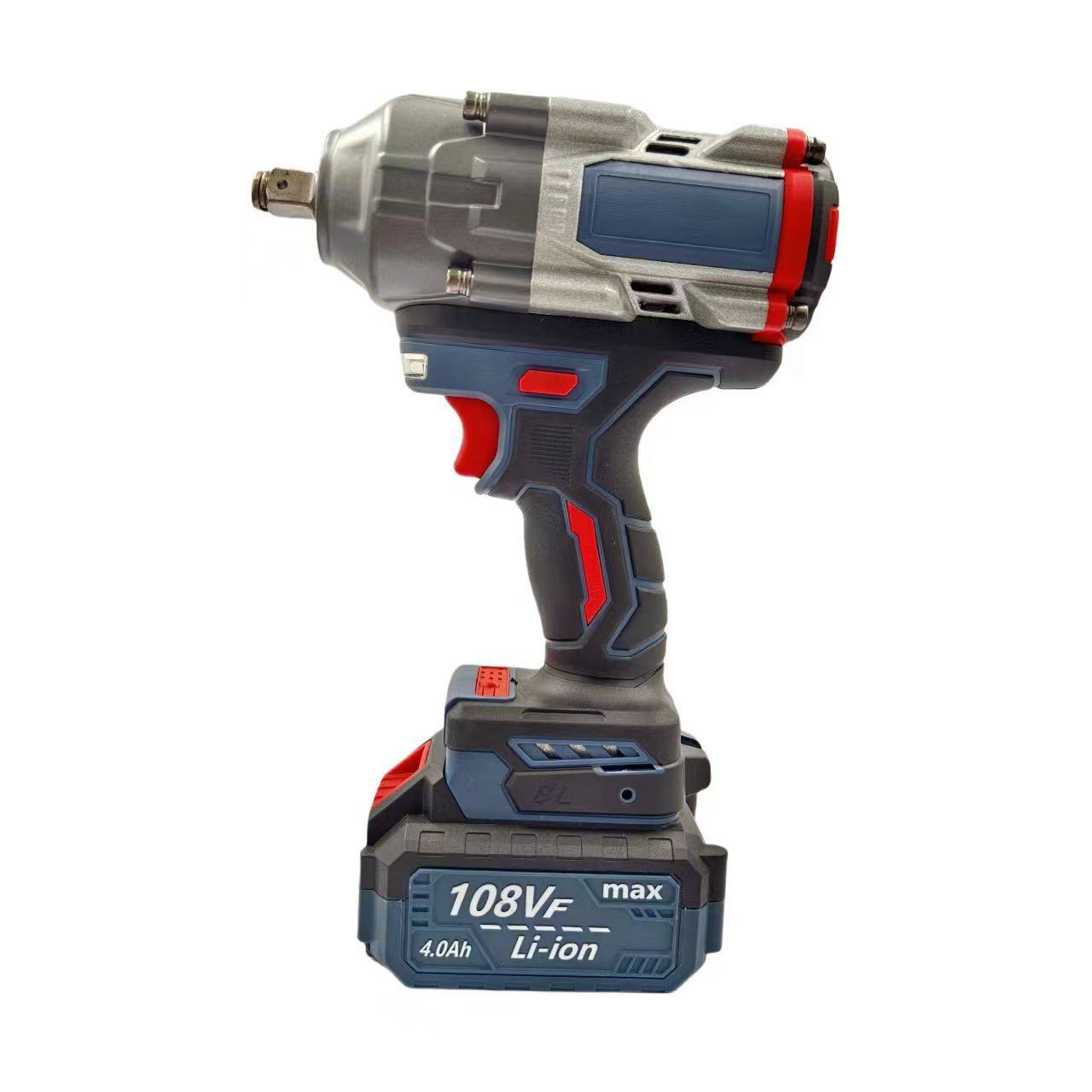 电动扳手汽修工木工架子工专用无刷锂电扳手跨境外贸电动工具