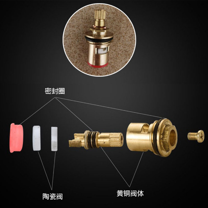 四分六分加厚304不锈钢洗衣机水龙头全铜加长拖把池龙头快开铜芯