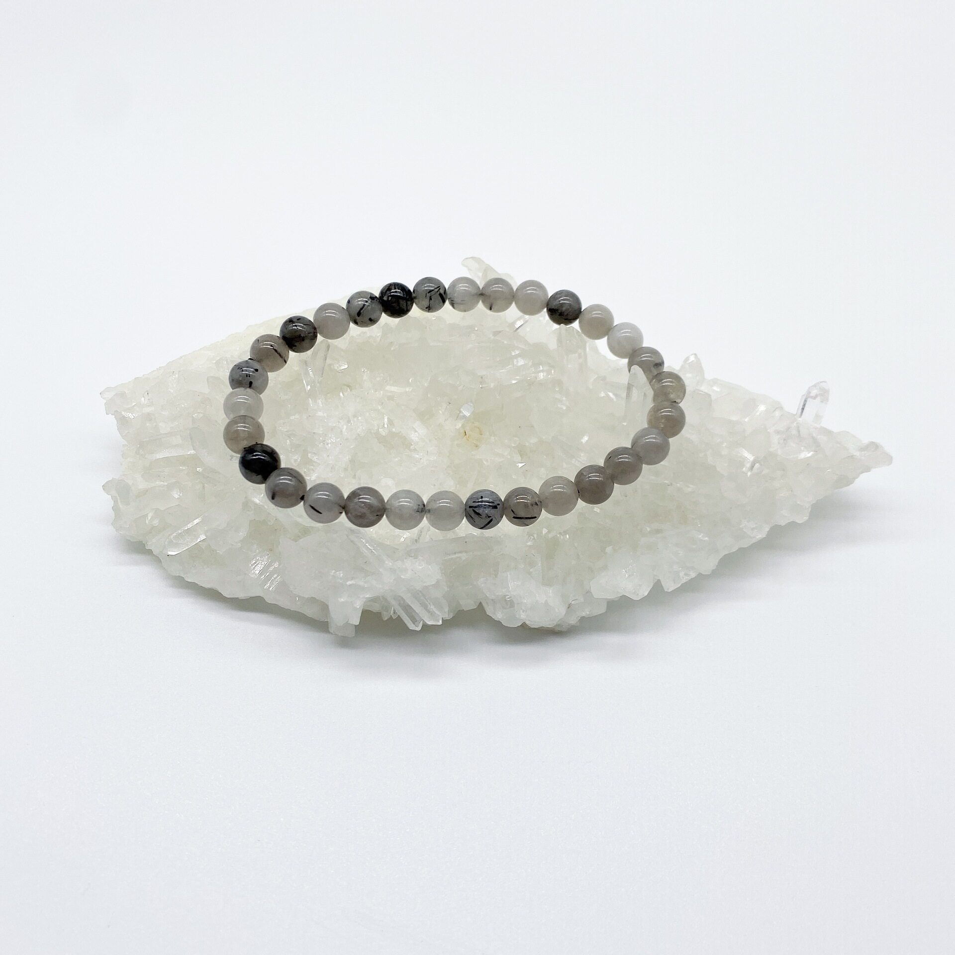 Earth's Treasure — Natural Black Tourmaline Bracelet