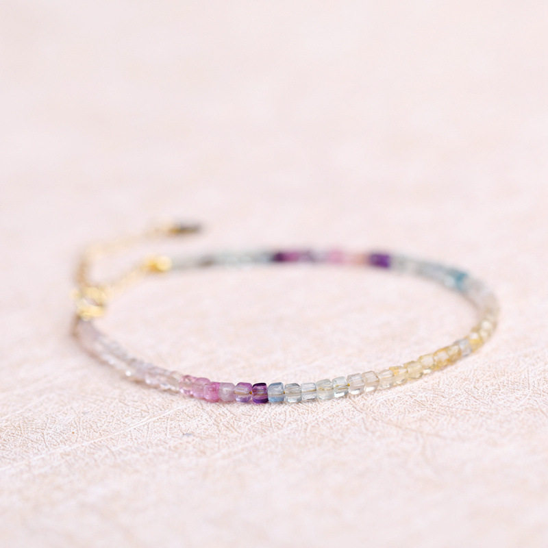 Gems of Light — Premium Fluorite Bracelet