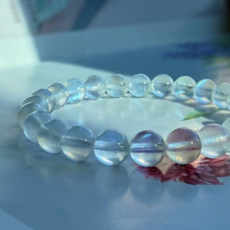 White Moonstone Bracelet