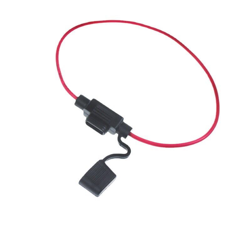 汽车小号防水保险丝座改装车用密封保险丝盒带插片式保险丝片线束