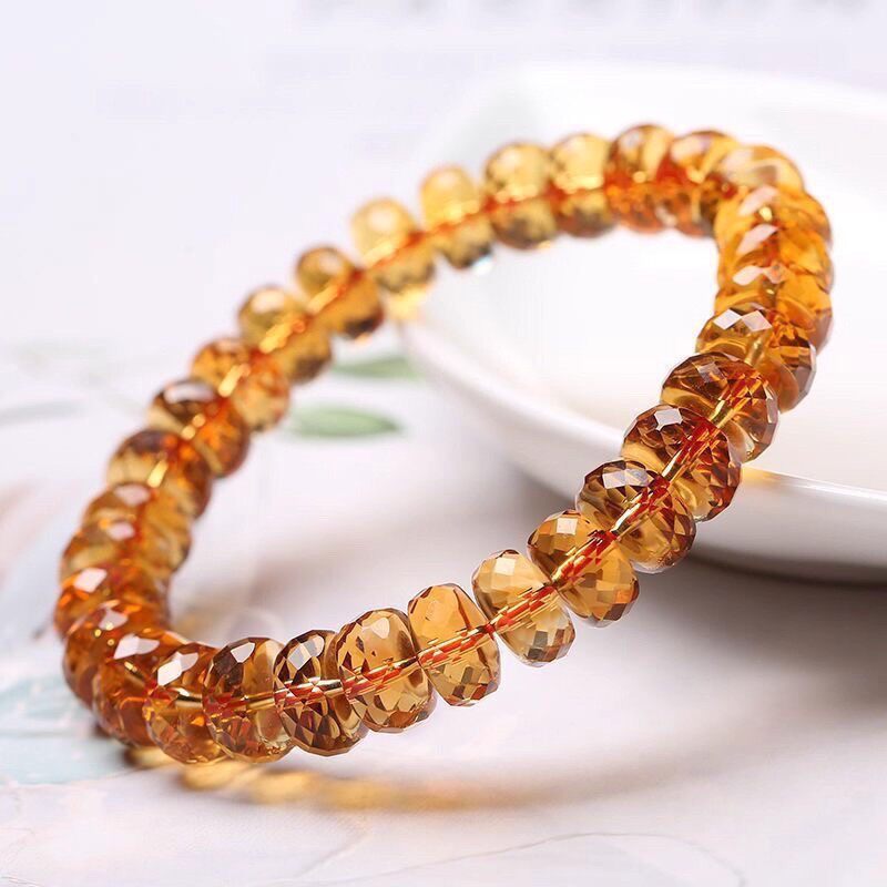 Brazil Yellow Quartz Bracelet