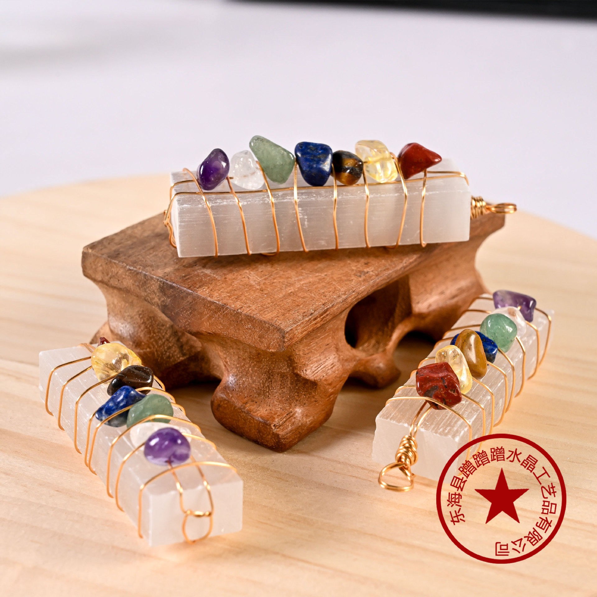 Sky Pillar — Large Natural Crystal Hexagonal Energy Tower