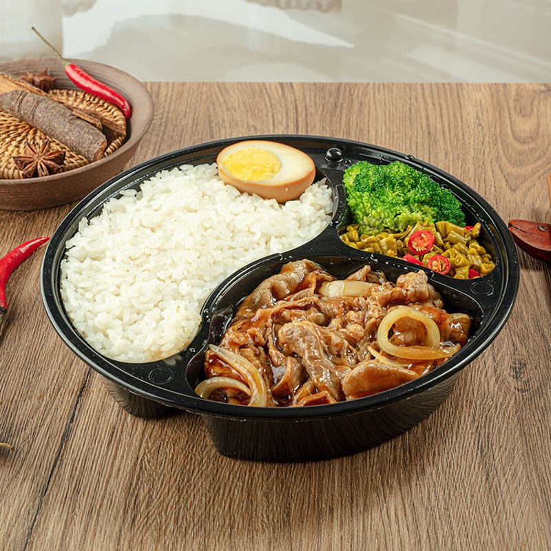 谷言预制菜料理包日式肥牛180g外卖冷冻中餐菜肴包商用批发