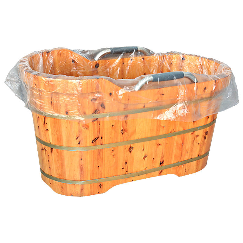 泡澡袋一次性浴缸袋圆桶加厚浴缸套洗澡袋圆形双人浴桶袋沐浴桶袋