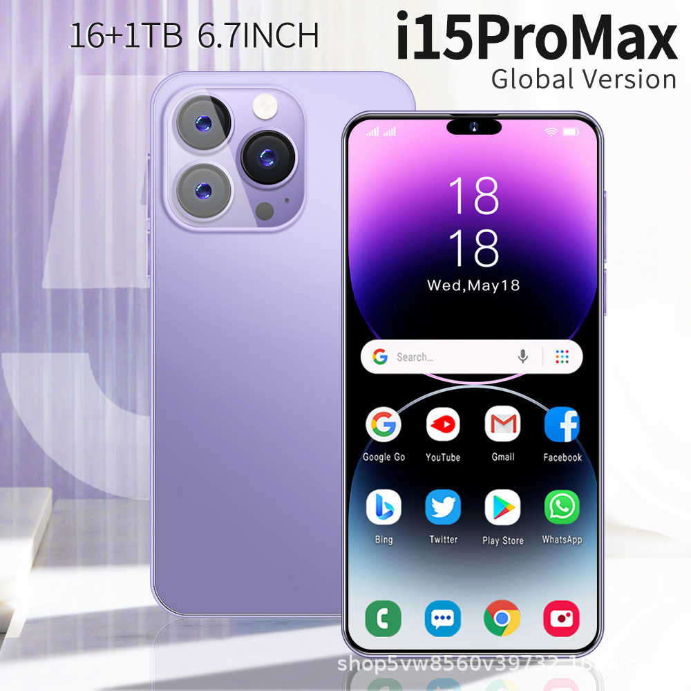 活动价 新品智能一体机i15 ProMAX跨境手机16+1T外贸源头工厂直发