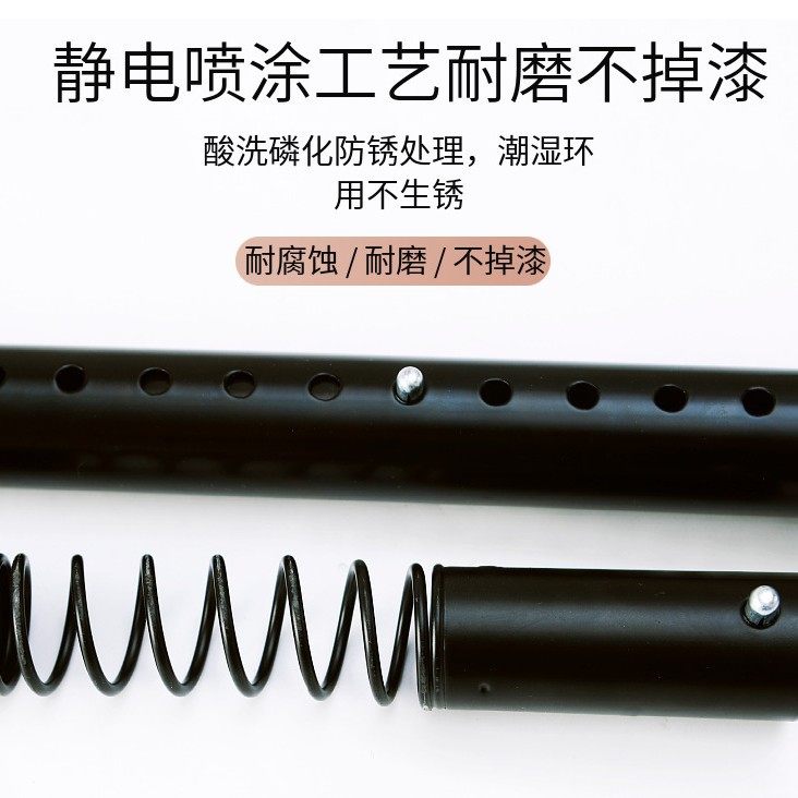 38MM奶油风步入式衣帽间子组装开放式卧室衣帽柜顶天立地置衣架