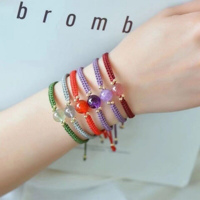 Gems of Light — Premium Rose Quartz Bracelet