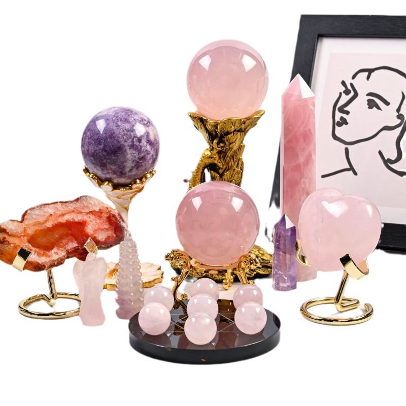 Stellar Matrix — Raw Crystal Seven Star Grid Energy Set