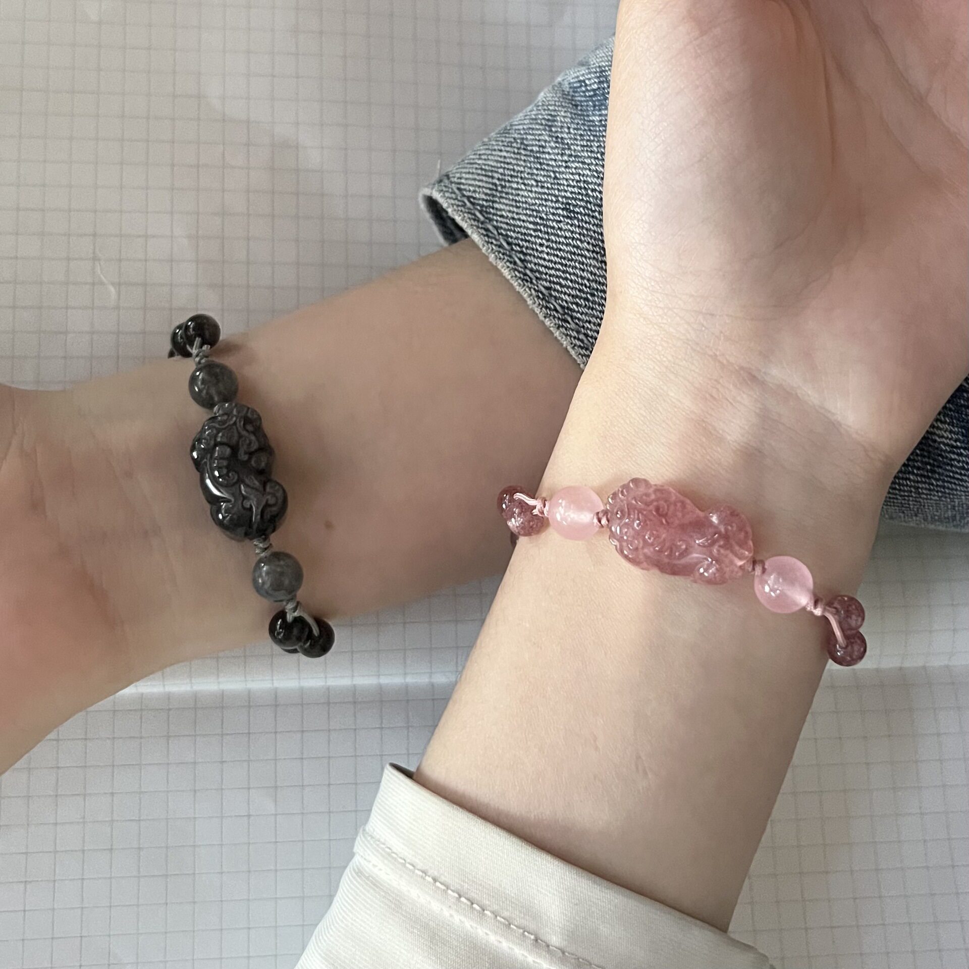 Earth's Treasure — Natural Rose Quartz Bracelet