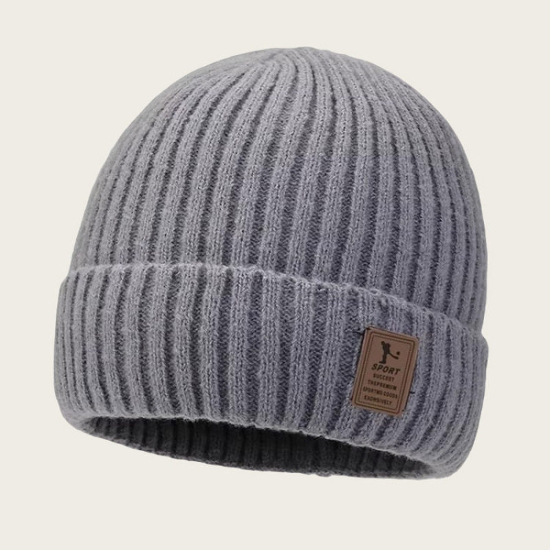 男士帽子冬季青年保暖加厚针织毛线帽韩版潮加绒秋冬棉帽防寒套头