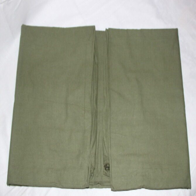 厂家直销军绿色纯棉加长被套床单信封枕头套 单人床褥套3件套柔软