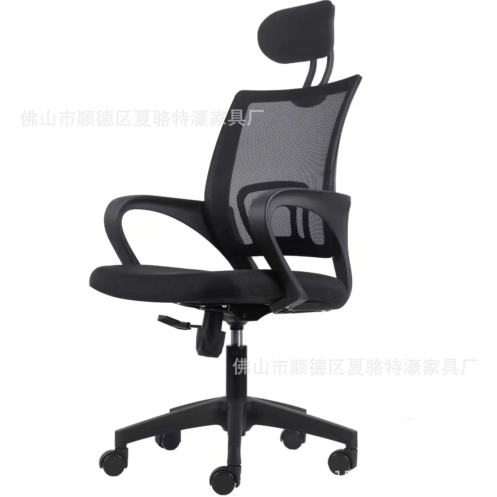 网布透气人体工学电脑椅厂家直销工程配套办公转椅可升降久坐舒适