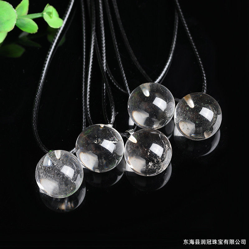 Gems of Light — Premium Clear Quartz Necklace