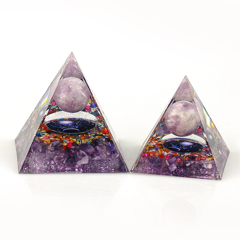 Earth's Treasure — Natural Crystal Pyramid