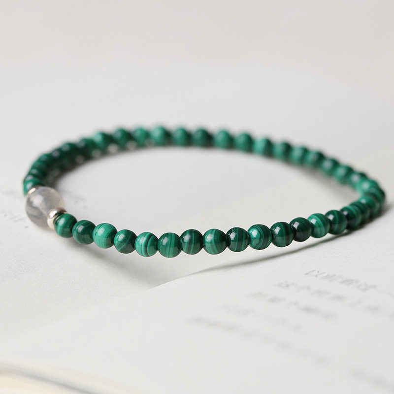 Earth's Treasure — Natural Malachite Bracelet