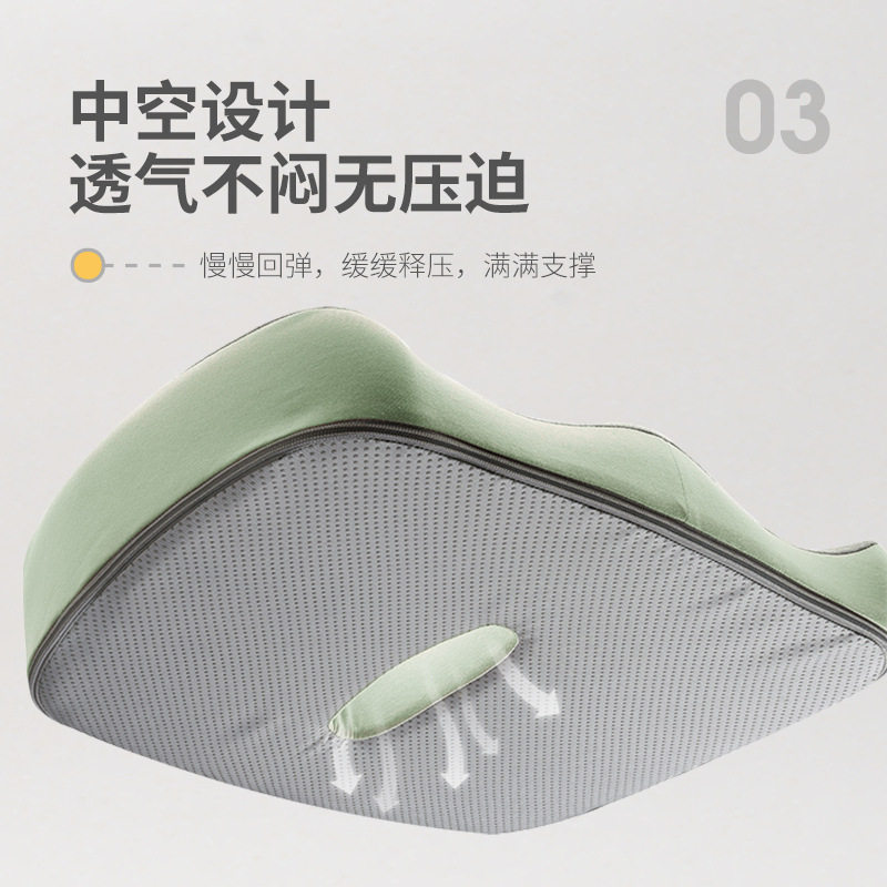椅子坐垫办公室座椅久坐护腰坐垫记忆棉屁垫电脑椅加厚久坐痔疮垫
