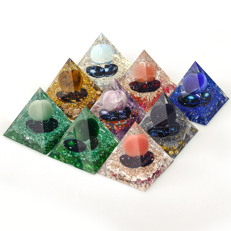 Earth's Treasure — Natural Crystal Pyramid