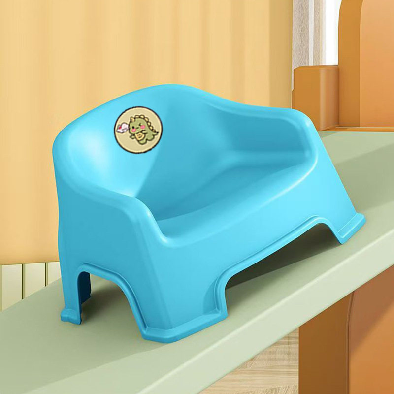 儿童塑料小凳子靠背椅加厚宝宝沙发餐椅幼儿小椅子防滑板凳洗澡凳