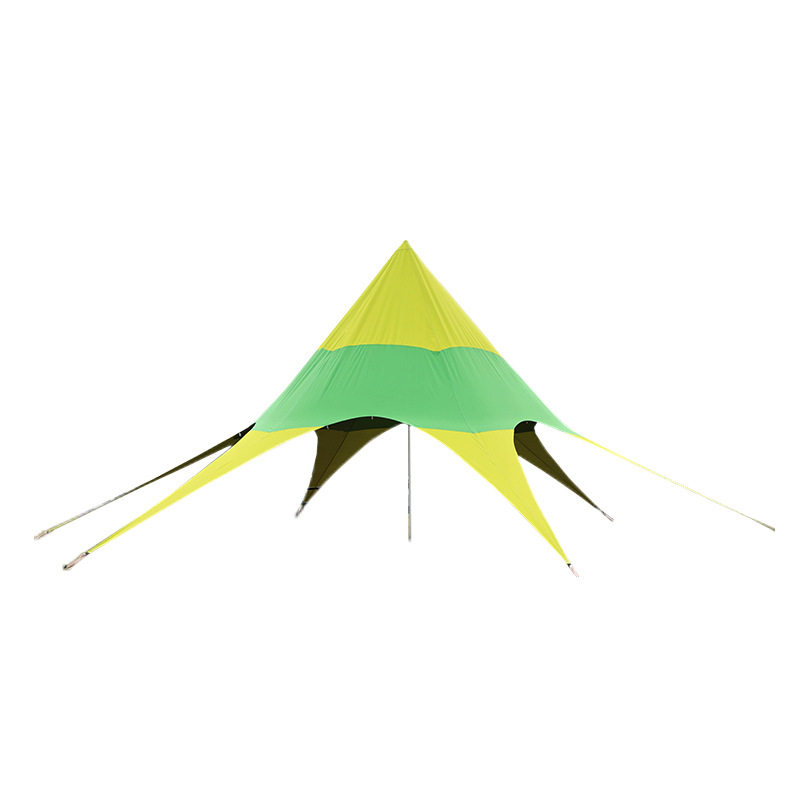 天幕帐篷户外彩色星星棚天目网红露营野餐遮阳棚野营雨篷穹顶天幕