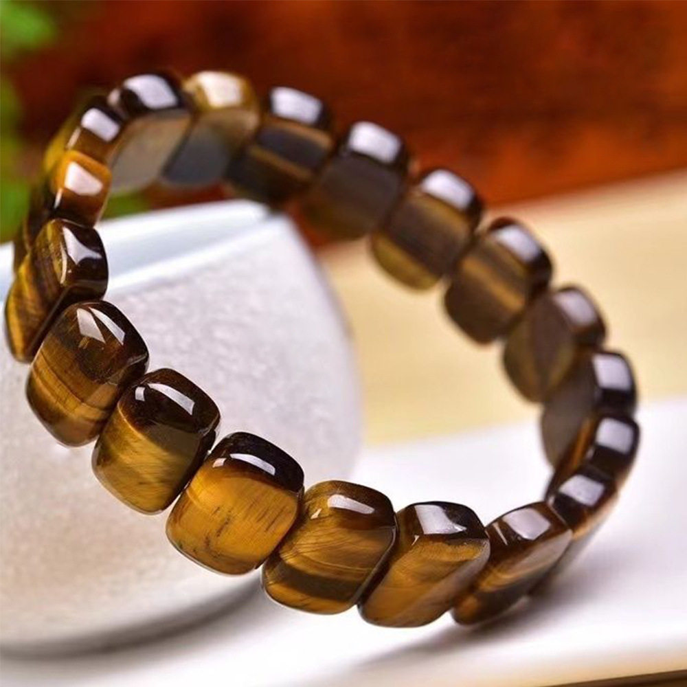 Single-Strand Tiger's Eye Bracelet