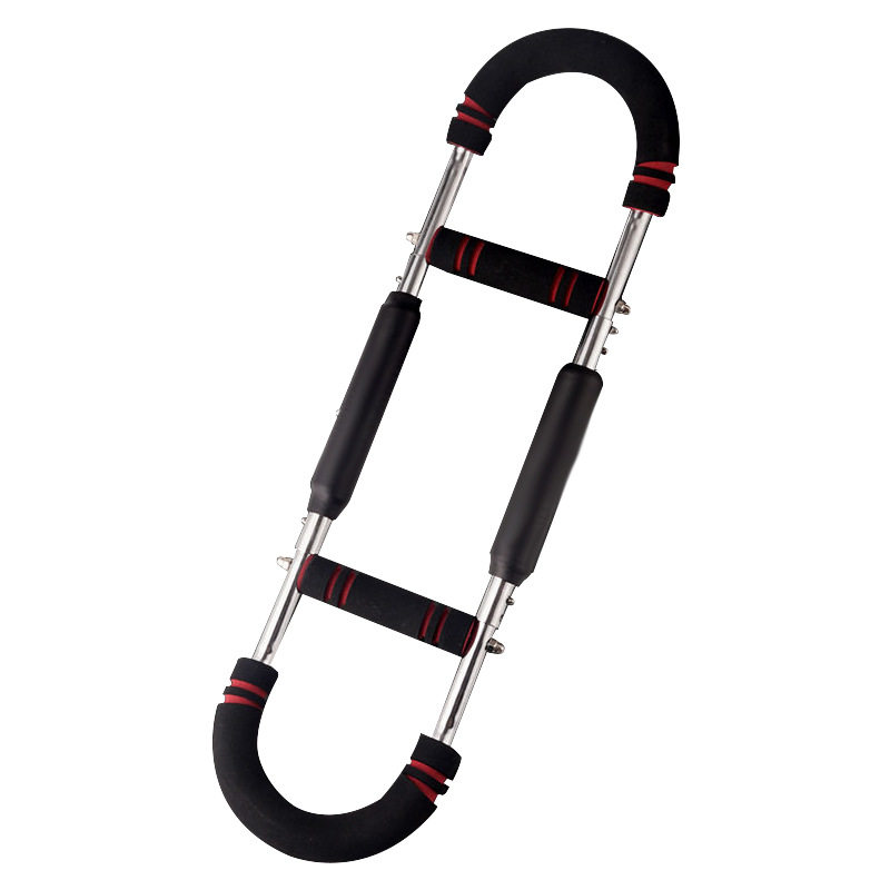 跨境U型臂力器多功能可调节弹簧健身运动训练挺胸现货批发工厂