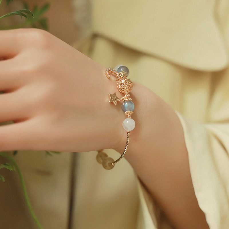 Golden Rutilated Quartz Bracelet