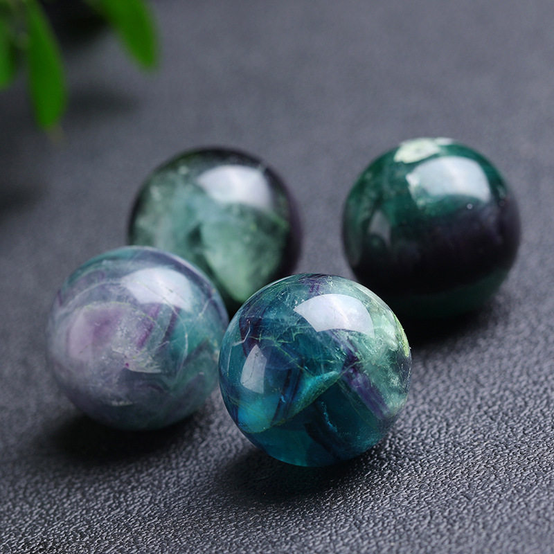 Nature's Art — Raw Fluorite Sphere