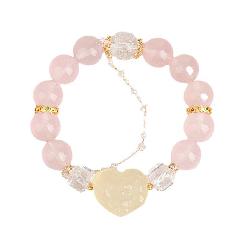 Star Rose Quartz Bracelet