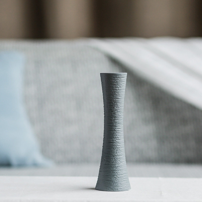 北欧风ins陶瓷花瓶加干花简约创意水培花器客厅家居摆件假花花艺