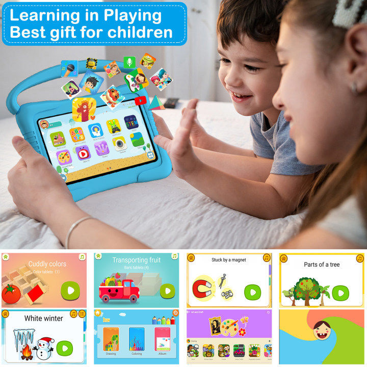 跨境专供儿童学生学习娱乐用平板电脑 10.1英寸四核心优惠