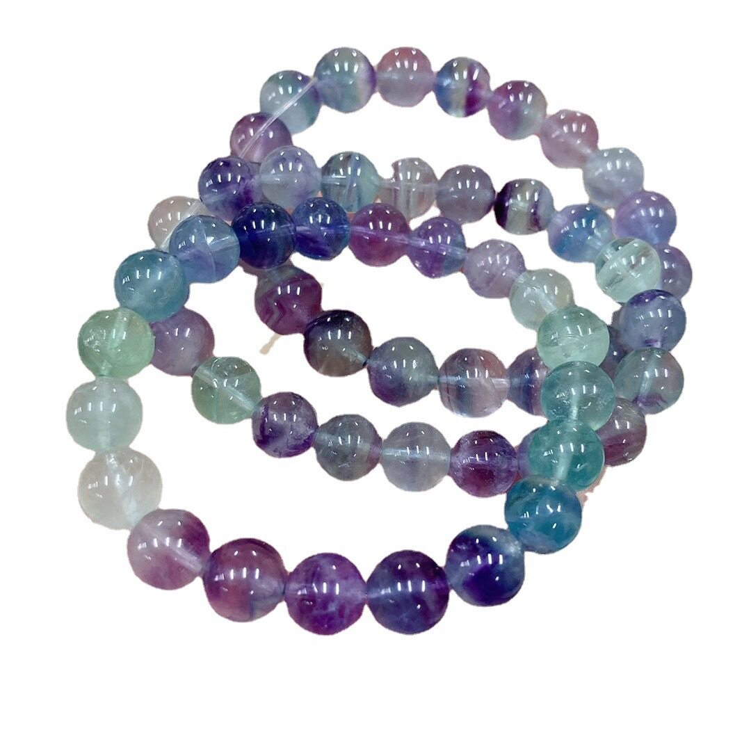 Nature's Art — Raw Fluorite Bracelet