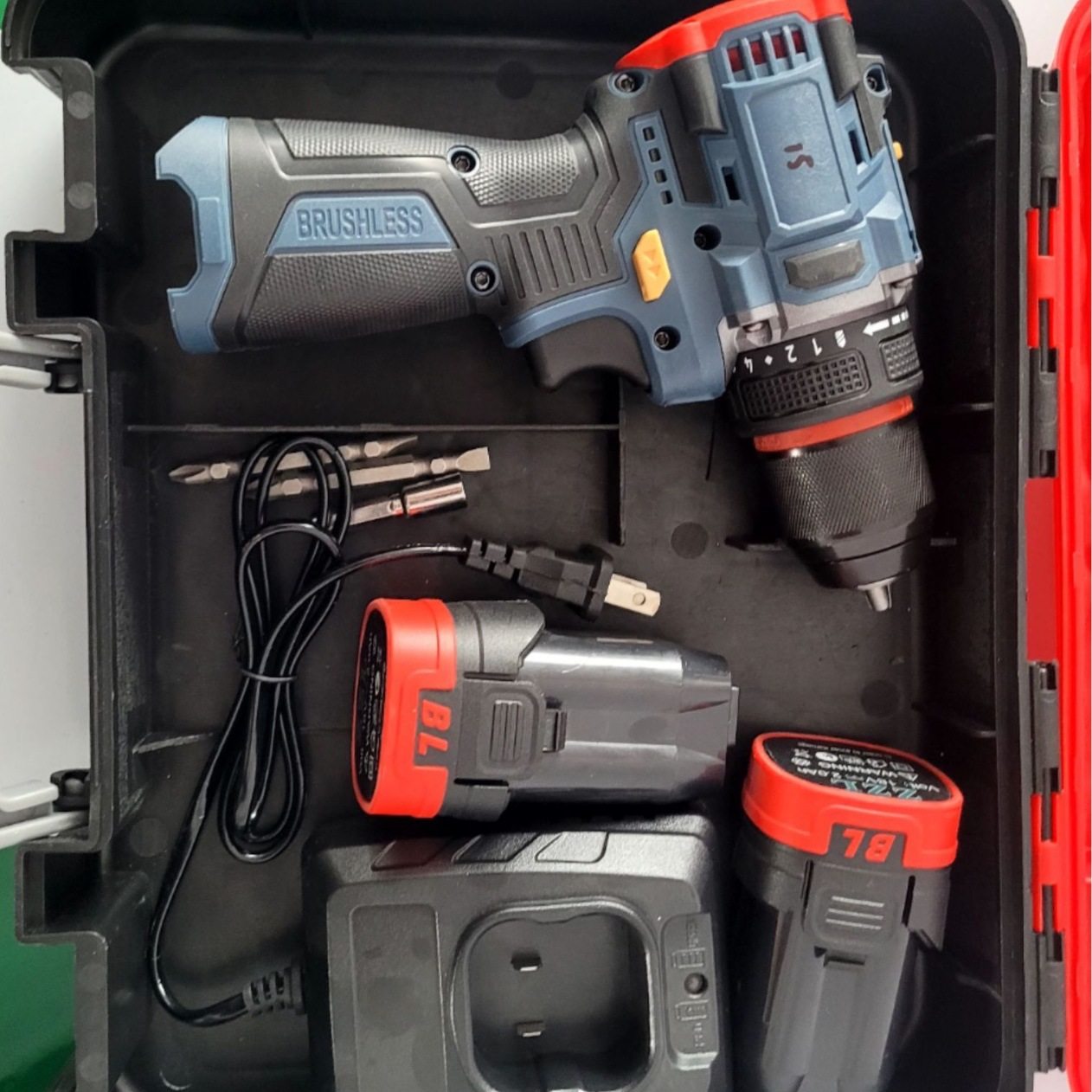 新款锂电钻手持无刷小钢炮无刷大功率小钢炮高速充电便携