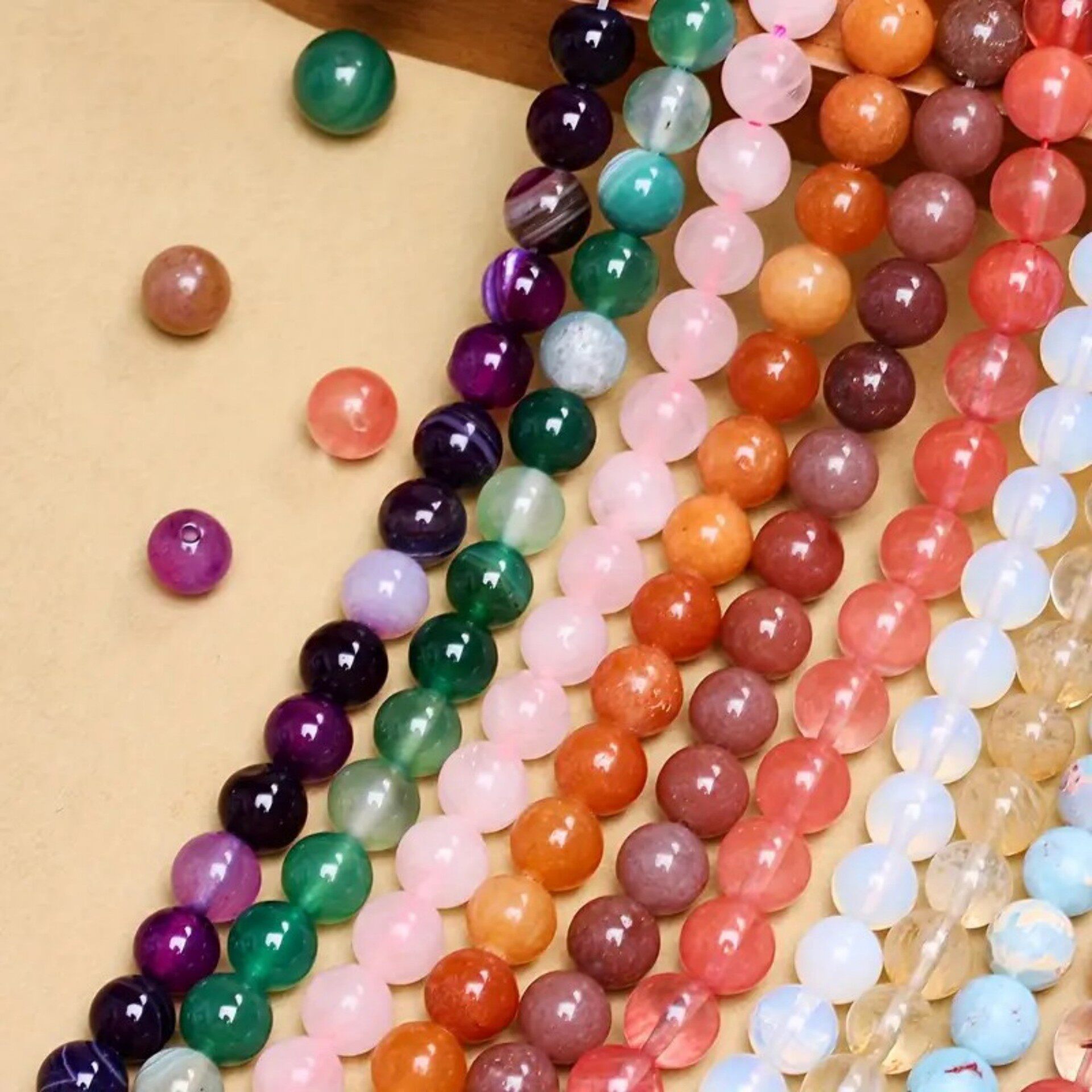 Sunburst Smile — Natural Orange Crystal Geode Treasure Bowl